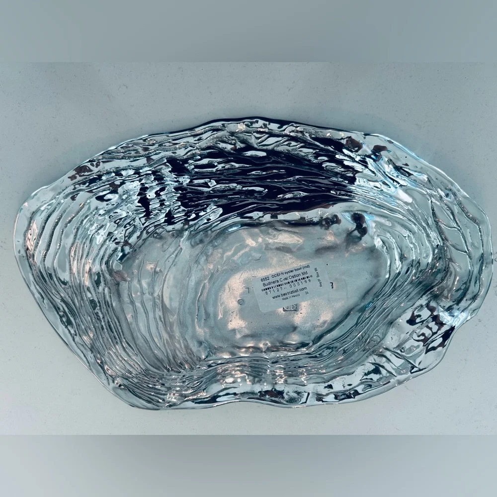 Silver Ceramic Art Bowl - Picture 5 of 5